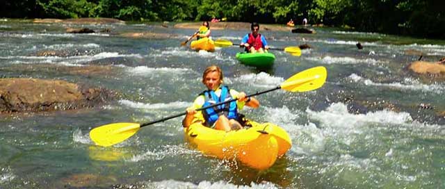 Kayakers