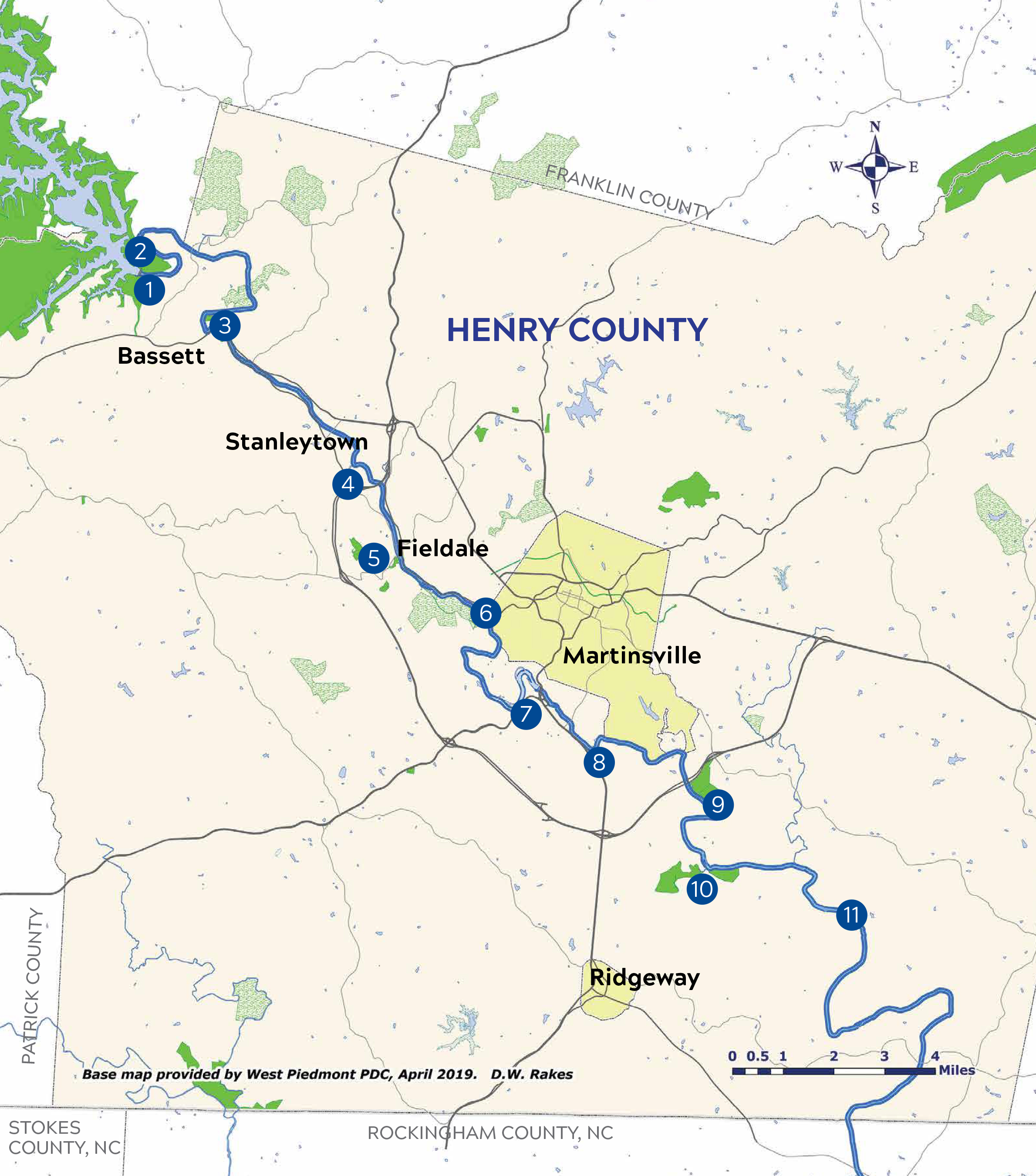 Smith River Access Map